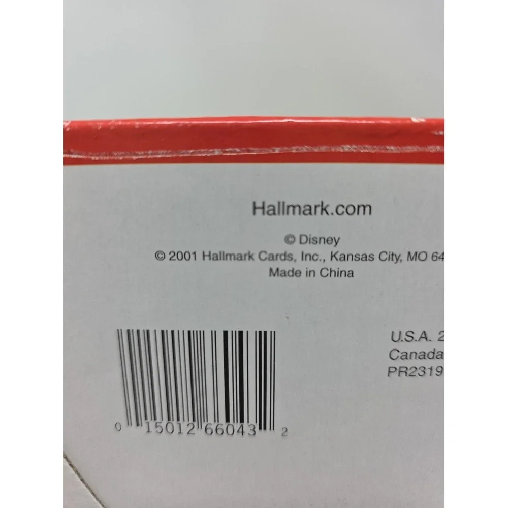 2001 Hallmark Disney Musical 100th Birthday Water Globe Limited Edition
